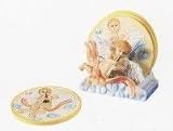 CHERUB 5 Piece Coaster Set w/ Coaster Holder *NEW*!