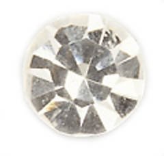 G&uuml;termann / KnorrPrandell 6138063 - Strass flach 2mm kristall, 25 St&uuml;ck/Beutel