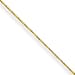 14k Two-Tone 1mm Diamond-Cut Snake Chain Necklace - 16 Inch