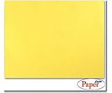Bright Yellow 4-up Postcard 200 cards