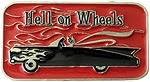 HELL ON WHEELS BELT BUCKLE