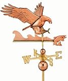 Eagle with Fish Weathervane