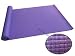 Premium 1/4 inch (6mm) Thick High Density Sticky Purple Yoga Mat (Price for 1 Dozen), Wholesale Lot