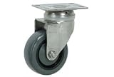 Faultless Stainless Steel Swivel Plate Caster 4 Polyurethane Wheel