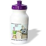 Londons Times Miscellaneous Funny Cartoons - Dog Training Common Errors - Water Bottles
