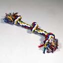 PET TOY COLOR ROPE 12"