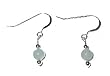 Sterling Silver Genuine Aquamarine Earrings
