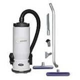 Backpack Vacuum, 4 Level Filtration,9 Lbs., Gray