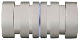 CRL Brushed Nickel Contemporary Style Back-to-Back Shower Door Knobs by CR Laurence