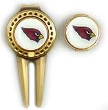 Arizona Cardinals Hat Clip and Divot Tool Combo