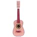 Toys : Childrens Wooden Pink Guitar