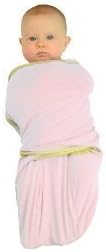 TrueWomb Sleeping Swaddle in Pink - 4.5-8 Pounds - X-Small