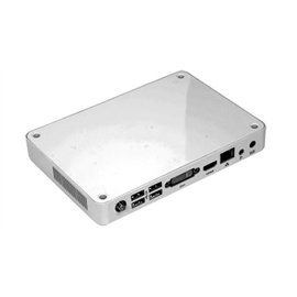 Foxconn System NT330i-A-W-AE-QB Atom 330MCP7A DDR2 SATA 3Gb/S White Retail Low-Power Consumption New Foxconn System NT330i-A-W-AE-QB Atom 330MCP7A DDR2 SATA 3Gb/S White Retail Low-Power Consumption New