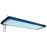 48 inch 6x54W Sunlight Supply Tek Light High Output Fluorescent Lighting Fixture