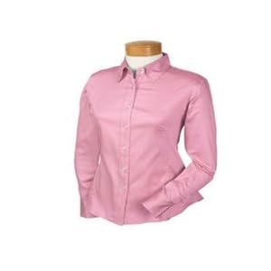 Buy Devon and Jones Pink LAD STRETCH SATEEN BLOUSE by Devon & Jones