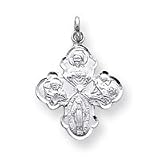 Sterling Silver Four Way Medal