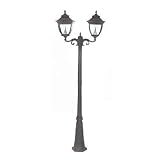 Buy Gamasonic 104002 GS-104D 90-Inch Tall Pagoda Lamp Post with Double Solar Lamp... by Gamasonic
