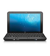 HP Mini 1033CL Notebook (Intel Atom Processor 1.60GHz, 10.2" LED Brightview Infinity Display, 1GB DDR2 RAM, 60GB PATA Hard Drive, Windows XP Home)
