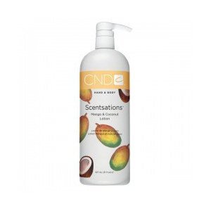 Creative Nail Design Scentsations Mango & Coconut Hand Body Lotion 31oz