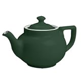 Forest Green Hall China #24 32 oz. Boston Teapot 6 / CS