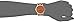 Nine West Women's NW/1694COGB Gold-Tone Bracelet Watch with Coral-Color Dial