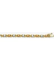 4mm 14k Stampato Bracelet 7"