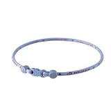 Phiten Titanium 22 Gray & Red Healing Necklace