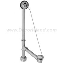 bathtub stoppers:Drain Stopper Bath Tub Waste Bathtub Overflow Chrome