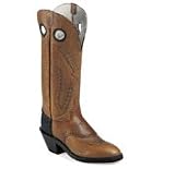 Men's Tony Lama BUCKAROOS 15" Durable Pull On Leather Cowboy Western Boots