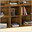 A & E Wood Design Shelf Box Small Bookshelf Base in Medium Oak