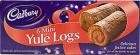 Cadbury Mini Yule Logs 6 Festive Cakes