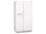 25.3 cu. ft. Side-by-Side Refrigerator with Full-Length Door Handles and Accu-Chill Temperature Mana : White