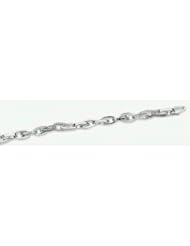 7mm 14k Fancy Hollow Bracelet 7"