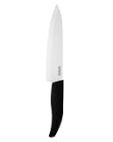 Miyako 7" Ceramic Chefs Knife, Glossy White