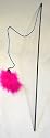 VO TOYS/VIP SWAMY POLE TOY W BARABOU FEATHER