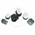 K & N K&N CLAMPON RND TAPERED AIRFILTER(4) W/CHR CAP RC2324 RC2324