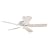 Hunter 23566 Sea Air 52-Inch Outdoor White Ceiling Fan with 5 White Plastic Blades