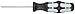 Wera 05032020001 Kraftform Stainless 3350 PH Stainless Steel Phillips Screwdriver, Lasertip, PH 0 Head, 2-3/8