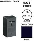 034950 Leviton 5376 Dl1liK 30 TC3sJh Amp Surface Mount Receptacle, 250V, 6-30R, Grounding obez34 i7890tynyq 30 Amp, 250 Volt, NEMA 6-30R, 2P, 3W, Surface Mount Receptacle, Straight Blade, Industrial dTgvLfttl Grade, Grounding, Side Wired, Steel mEuX6Jx Strap - Black.