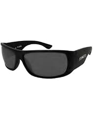 DSO Eyewear KAOS Matte Black- Smoke Polarized Lens by DSO Eyewear