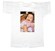 Designer Baby Romper - Infant Tee Romper - White - Designed from Your Favorite Photo (12 mos. or 24 mos.)