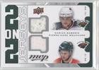 2008-09 Upper Deck MVP Two on Two Jerseys #J2PDGB - Marian Gaborik/Pierre-Marc Bouchard/Steve Bernie