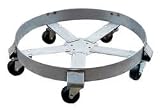 Industrial Grade 6FVH8 Drum Dolly, 55Gal, Stainless Steel