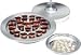 Communion-Silver tone-Communion Bread Tray-Small Group-6-1/8