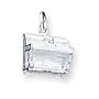 Sterling Silver Piano Charm