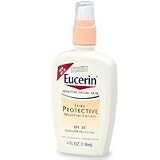 Eucerin Sensitive Facial Skin Moisture Lotion, SPF 30, Extra Protective, 4 Fluid Ounces