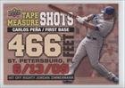 2010 Upper Deck Tape Measure Shots #TMS10 - Carlos Pena