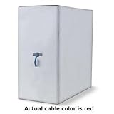 Belkin 1000ft Cable UTP CAT5-4PR PVC 24AWG SOLID RED ( A7L504-1000-RED )