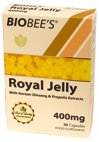 BIOBEE S Fresh Royal Jelly 400mg with Korean Ginseng & Propolis Extracts - 6 month supply