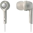 Panasonic RP-HJE240-S1 Noise Isolation In-Ear Earphones (Silver)